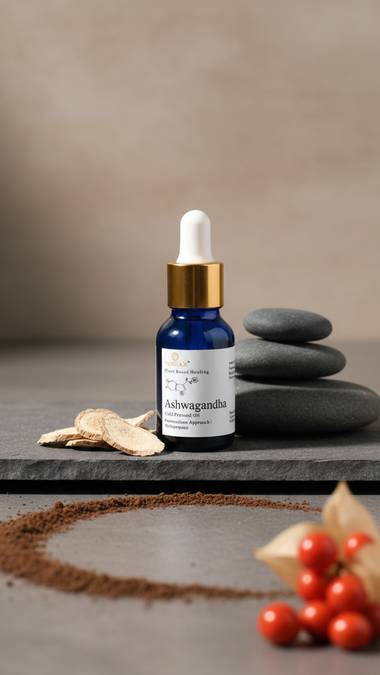 Ashwaganda Cold Pressed Oil | 15ml | 60 days of medicine