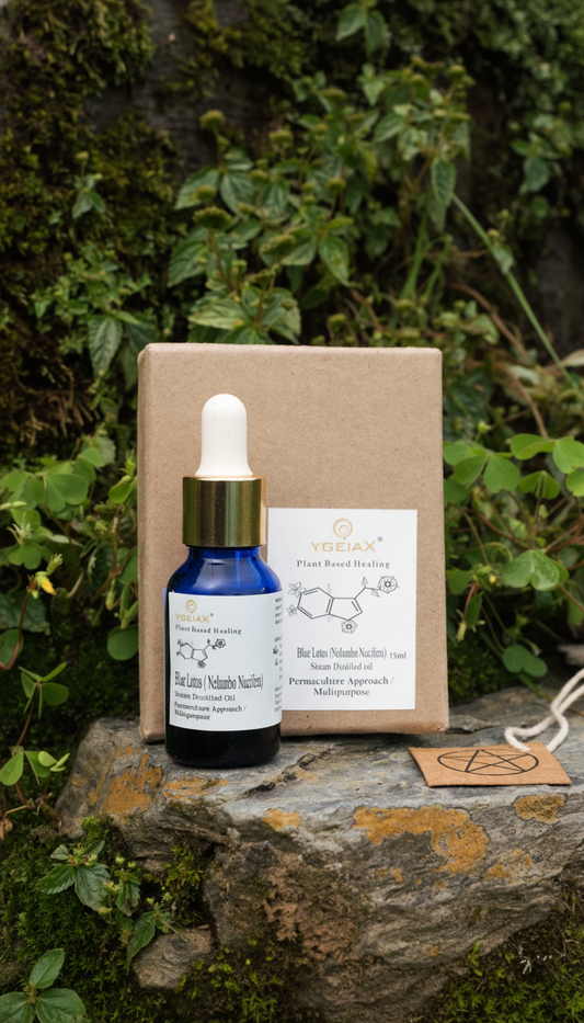 Blue Lotus Steam Distilled Oil (More Potent) | 15ml | 60 days of medicine