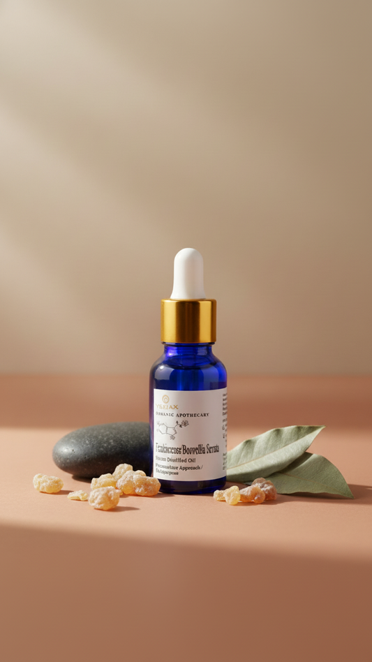 Frankincense / Boswellia Steam Distilled Oil | 15ml | 60 days of medicine